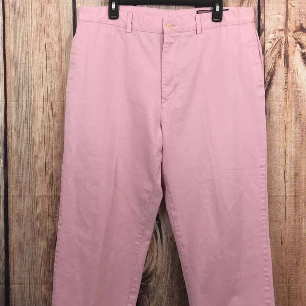 Vineyard Vines Club Pant 36x30 Pink 100% Cotton